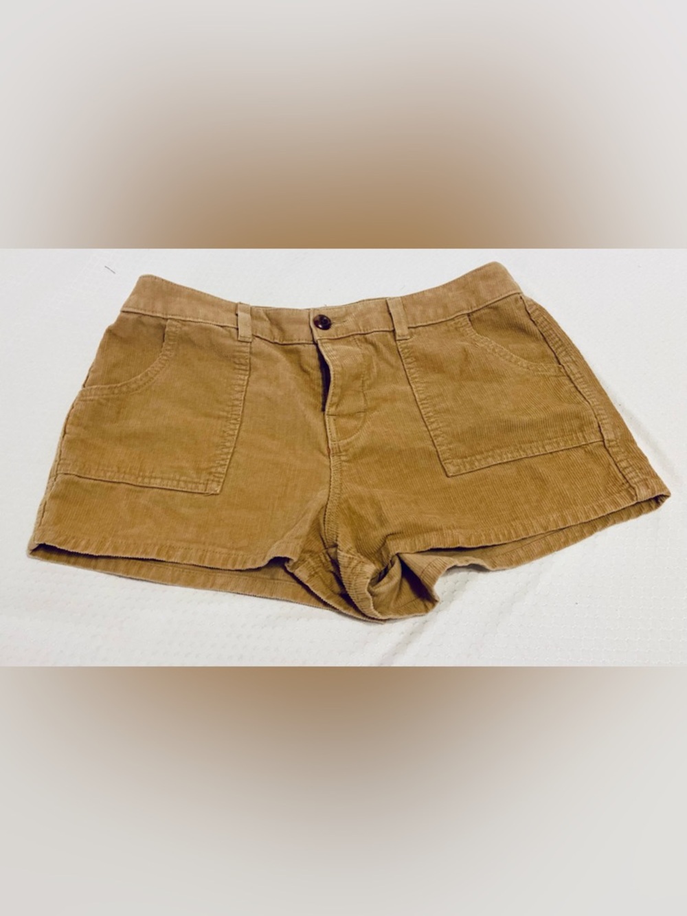 BIRDWELL BEACH BRITCHES. Women’s Corduroy Utility Shorts, Size 8